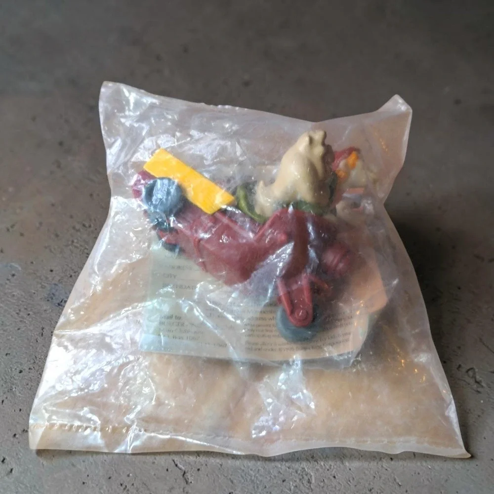 Vtg Disney Oliver Comp Fagin Scooter 1996 Burger King Kids Club Toy‎ New Sealed